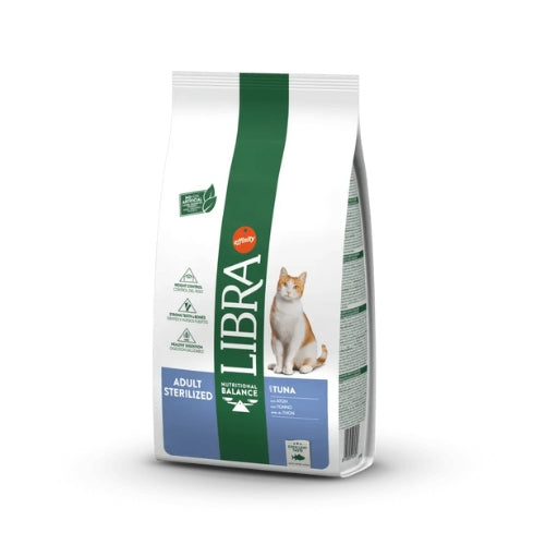 CROCCHETTE GATTO LIBRA CAT STERILIZED ADULT CON TONNO 8KG