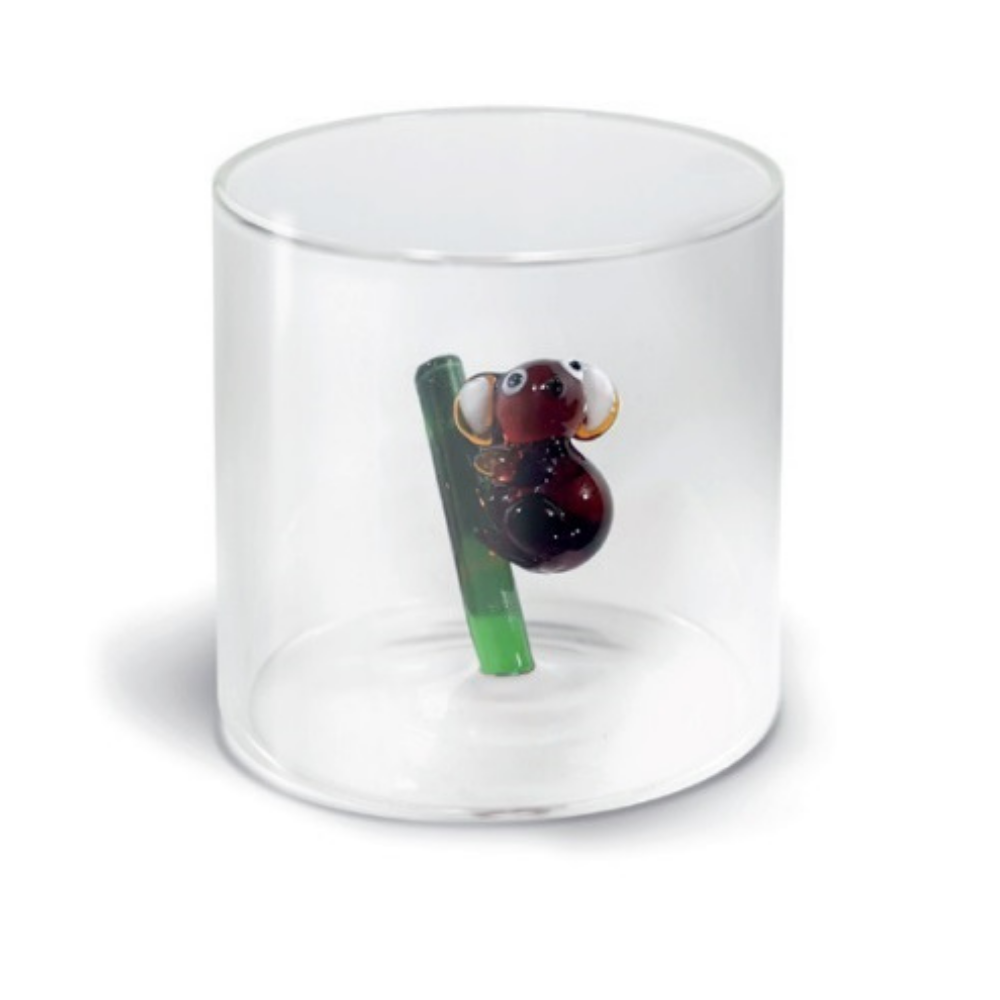 BICCHIERE DA ACQUA 250 ML KOALA IN VETRO BOROSILICATO