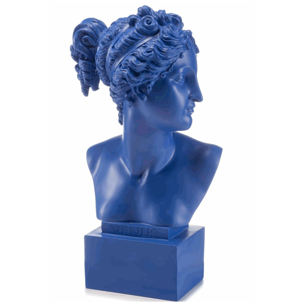 BUSTO VENERE BLU 53 CM LAMART