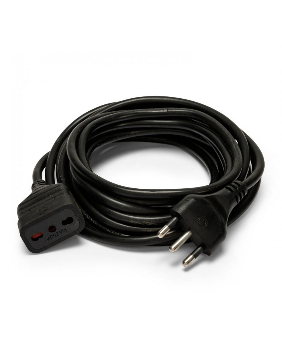 PROLUNGA 10 MT SPINA E PRESA 16A CAVO 3G1 MM² NERO