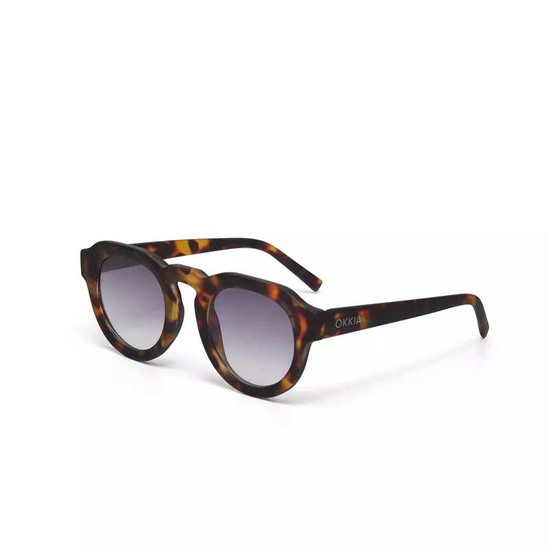 OCCHIALE DA SOLE MODELLO ZENO COLORE CLASSIC HAVANA OKKIA