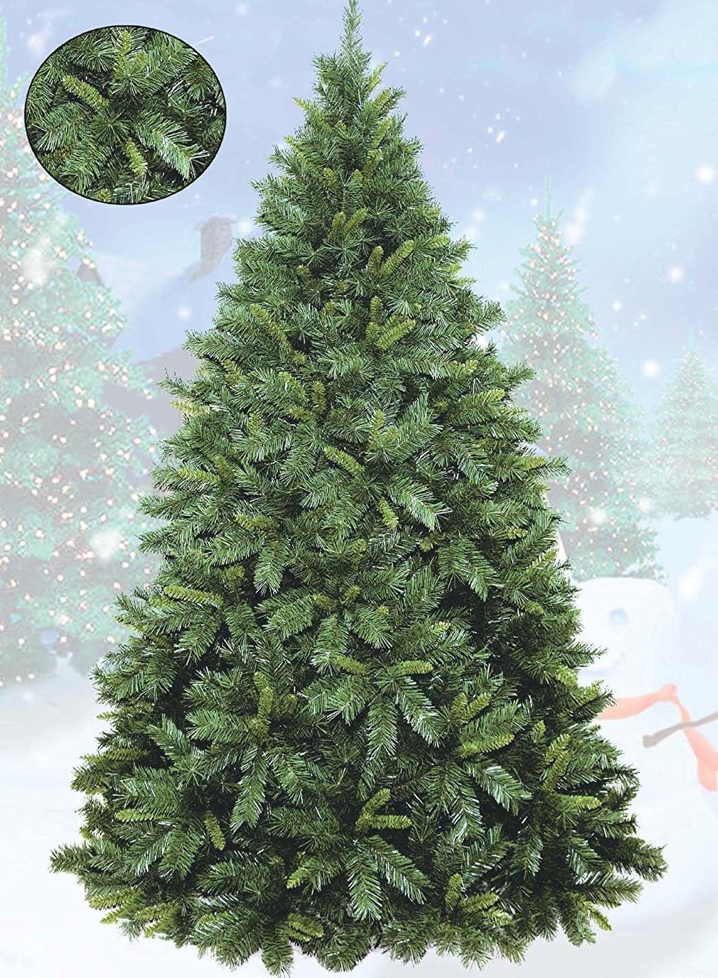 ALBERO DI NATALE 240CM QUEBEC VERDE