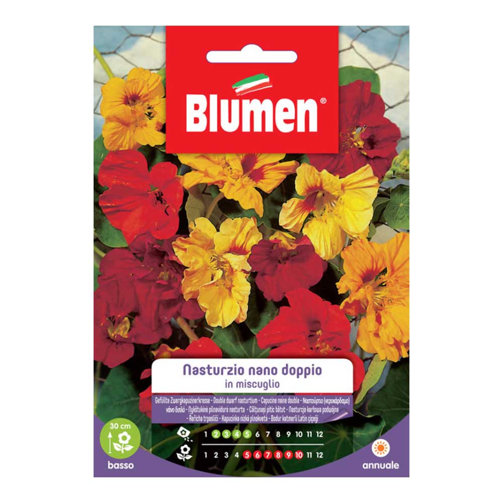 SEMI DI NASTURZIO NANO DOPPIO MIX BLUMEN