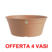 OFFERTA 4 VASO PER BULBI GREEN BASICS BOWL 33CM MILD TERRA