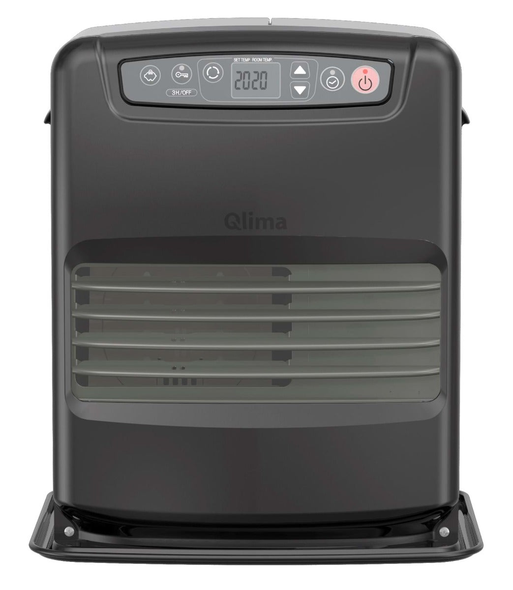 STUFA QLIMA SRE 3230 TC-2 PREMIUM NERA A LIQUIDO