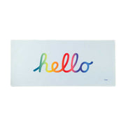 TAPPETINO PER MOUSE E PC SCRITTA HELLO