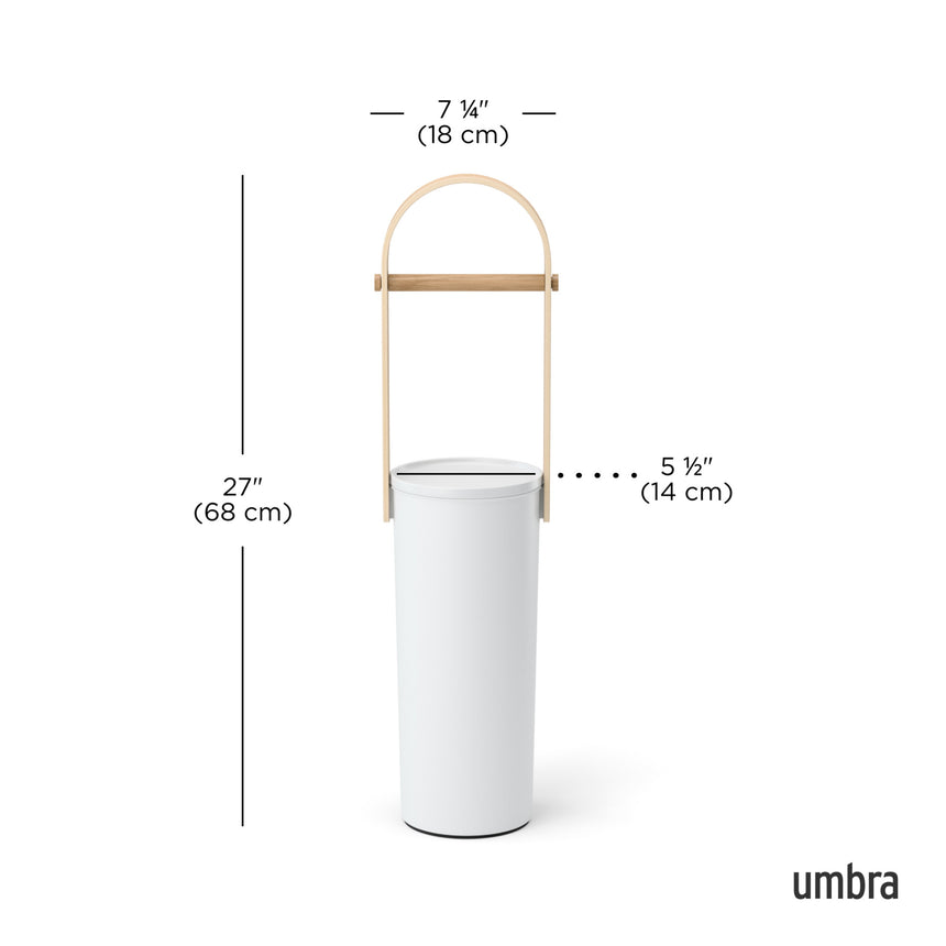 Portarotolo e Riserva Bellwood Bianco Naturale UMBRA