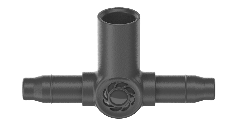 RACCORDO A T PER MICROSPRUZZO DA 4.6 MM (3/16)