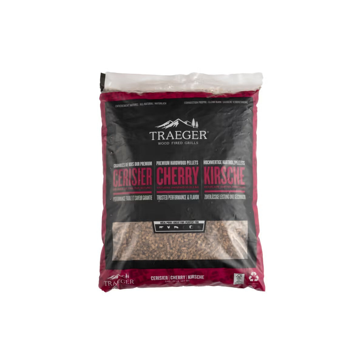PELLET CHERRY FSC 9 KG PER BBQ