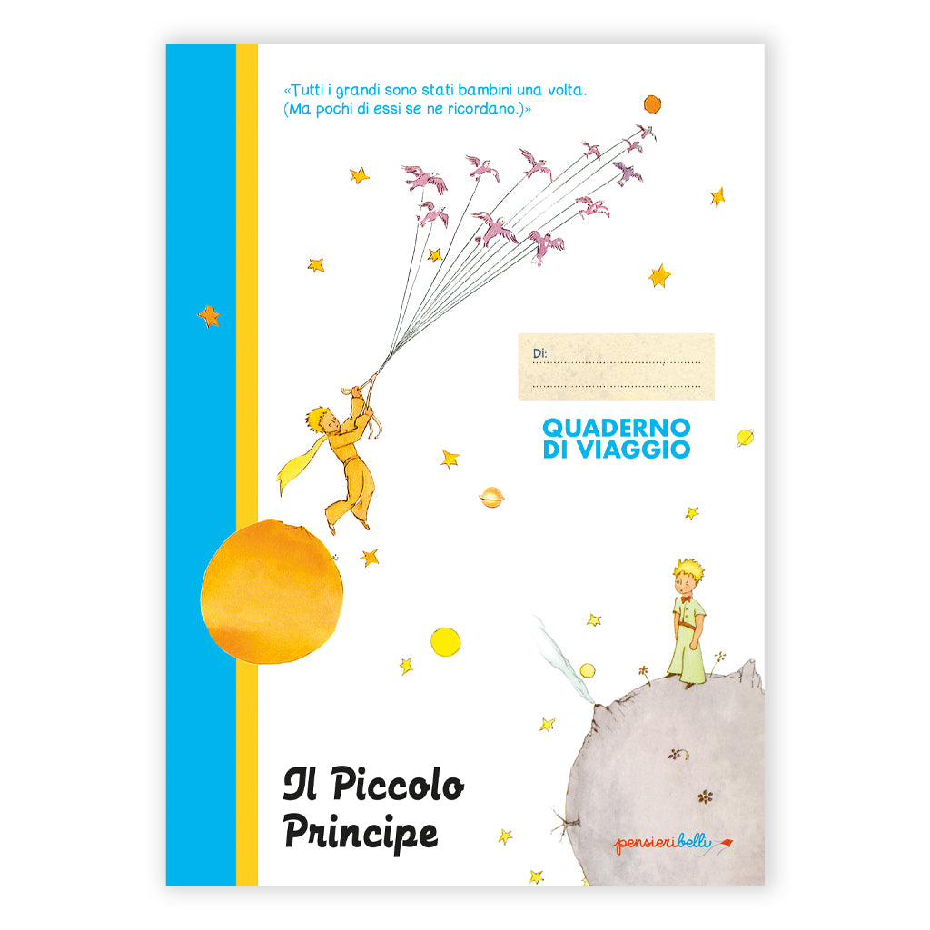 LIBRO QUADERNO DI VIAGGIO IL PICCOLO PRINCIPE