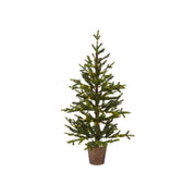MINI ALBERO DI NATALE ARTIFICIALE QUEENSLAND MICRO LED H60XP40CM