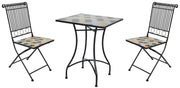 SET BISTROT PULA TAVOLO 58CM + 2 SEDIE