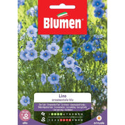 SEMI LINO ORNAMENTALE BLU BLUMEN