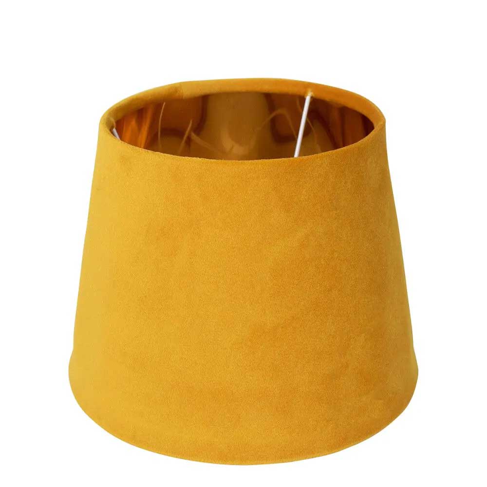 PARALUME VELLUTO GIALLO MIELE DIAM.30CM