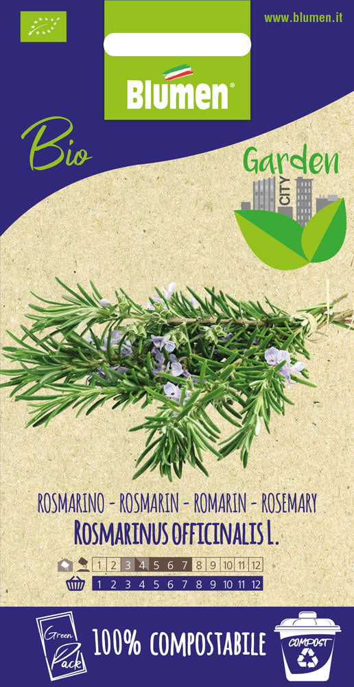 SEMI DI ROSMARINO BIO GREENPACK