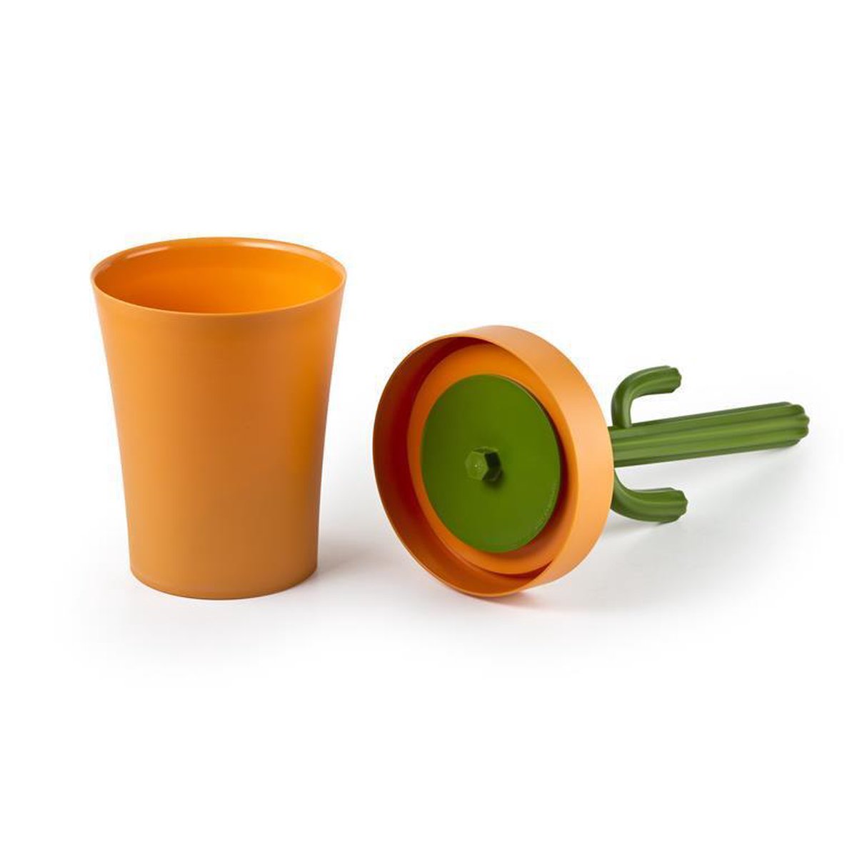 CESTINO CACTRASH CACTUS ARANCIONE