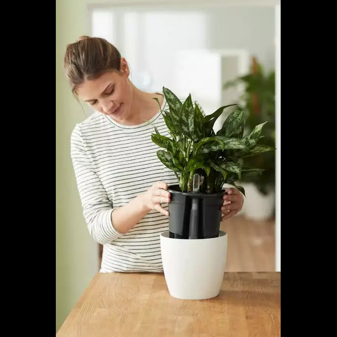 SISTEMA DI AUTOIRRIGAZIONE SELF-WATERING INSERT 17CM LIVING BLACK