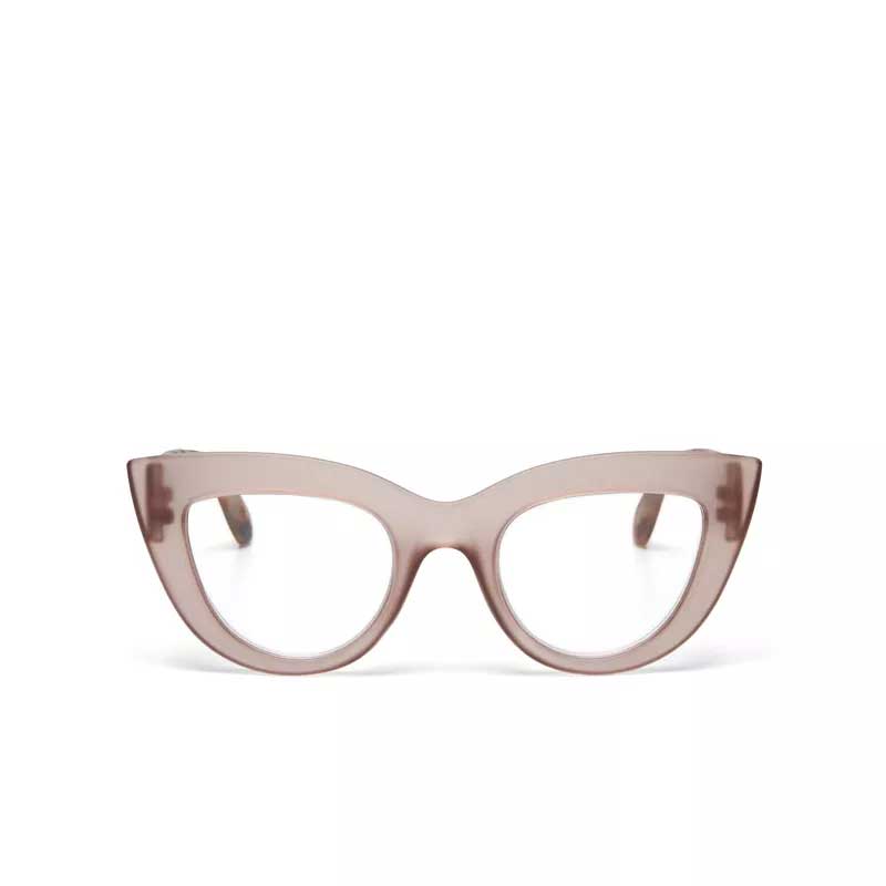 OCCHIALE DA LETTURA CLAUDIA PINK HAVANA GRADAZ. 2.50 OKKIA