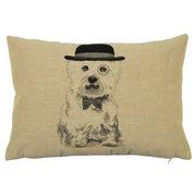 CUSCINO GOBELIN SHERLOCK WESTIE 30X45CM