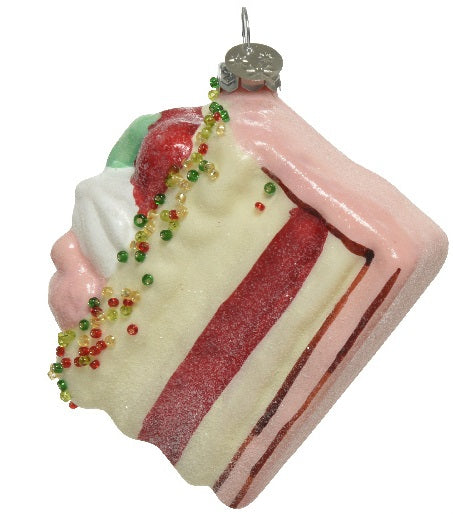 PENDENTE NATALIZIO A FORMA DI TORTA ASSORTITO 8.8CM