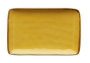 VASSOIO RETTANGOLARE 20X13CM LINEA CONCERTO OCRA