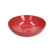 PIATTO FONDO ROSSO CORALLO CONCERTO Ø21CM