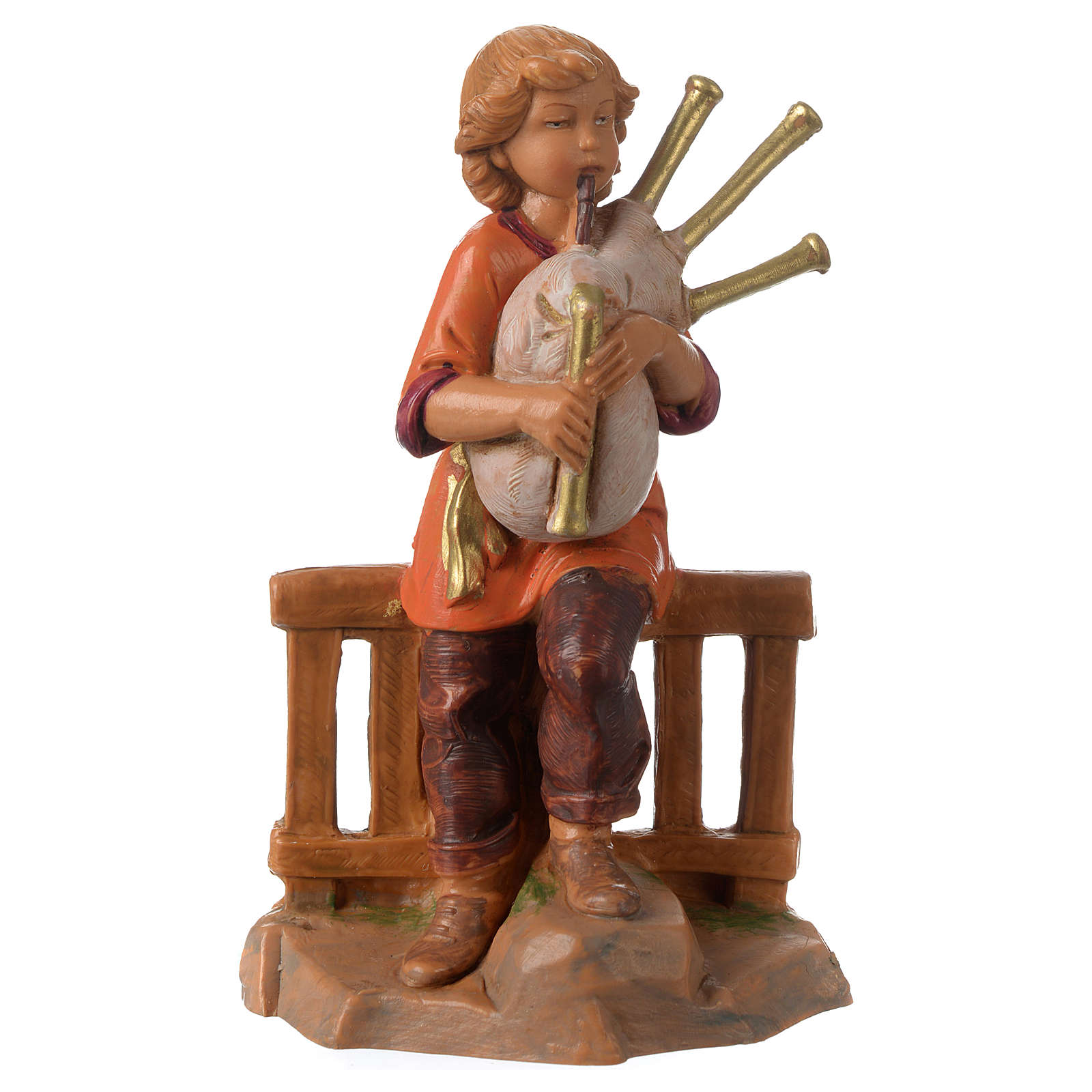 ZAMPOGNARO 12CM IN RESINA