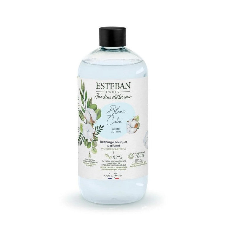 RICARICA DIFFUSORE A BASTONCINO 500 ML BLANC COTON