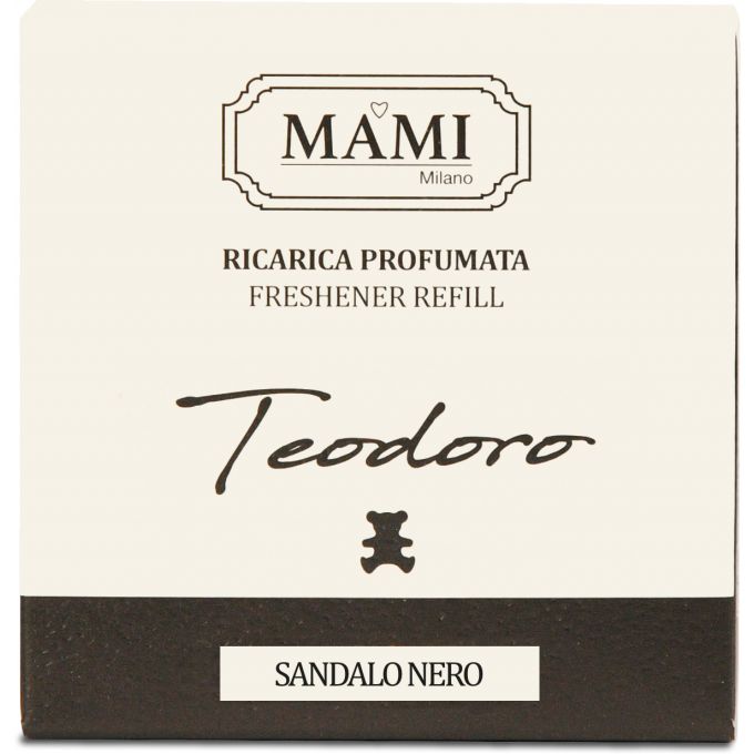 REFILL DIFFUSORE AUTO TEODORO SANDALO - SCOZZESE NERO