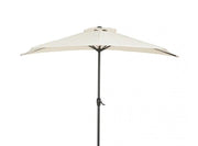 OMBRELLONE MEZZALUNA KALIFE Ø 270CM ECRU