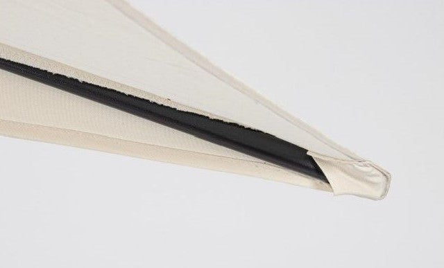 OMBRELLONE MEZZALUNA KALIFE Ø 270CM ECRU