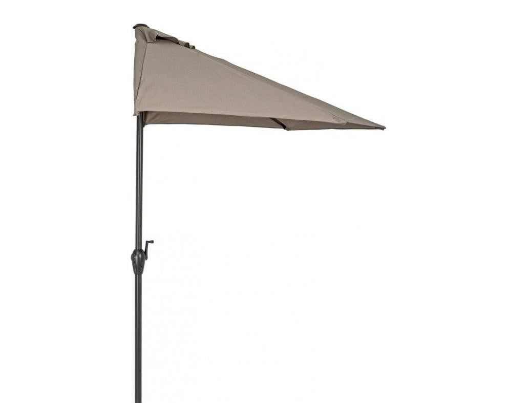 OMBRELLONE MEZZALUNA KALIFE Ø 270CM TORTORA