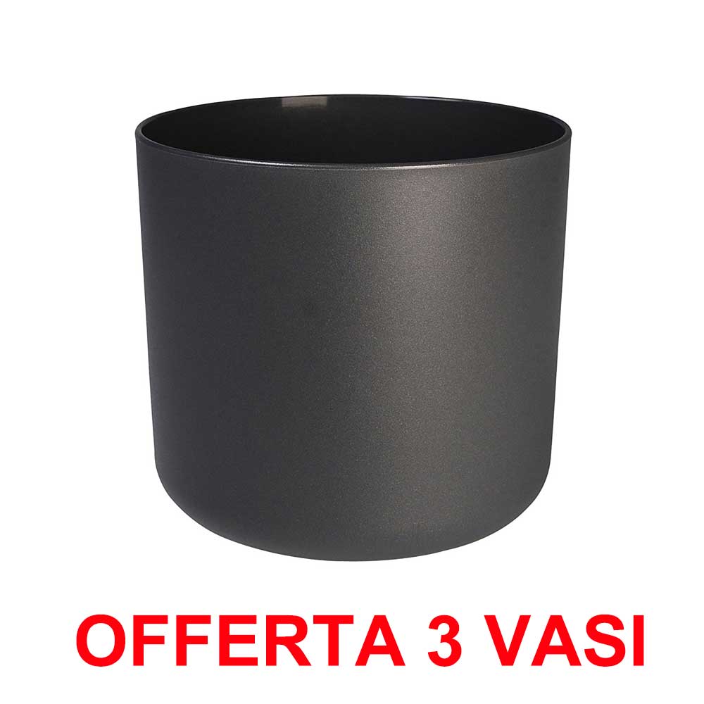 OFFERTA 3 VASO B.FOR SOFT ROUND 35CM ANTRACITE