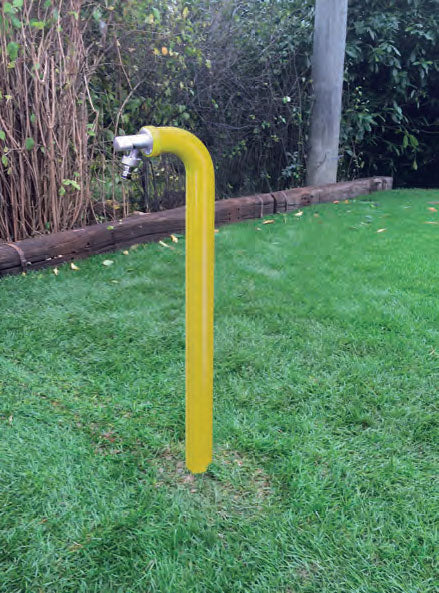 FONTANA ARANCIONE PIANTABILE NEL TERRENO H110CM