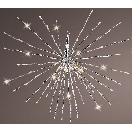 STELLA POLARE APPENDIBILE CON 60 LED BIANCO CALDO 45CM