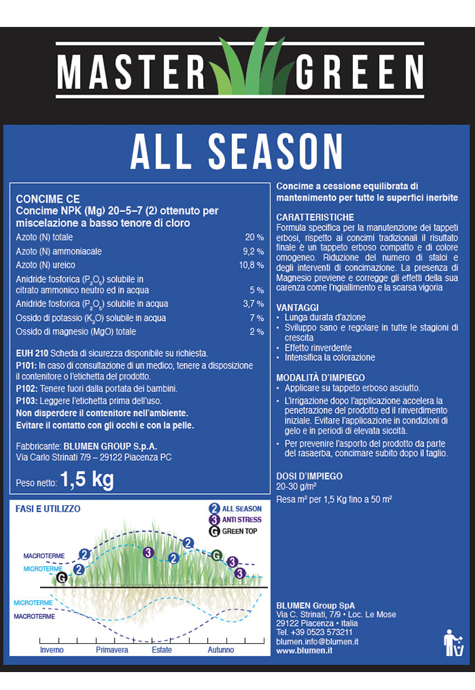 CONCIME ALL SEASON 1,5 KG