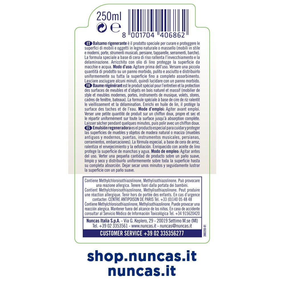 LIVAX MOBILI & DESIGN BALSAMO RIGENERANTE 250 ML
