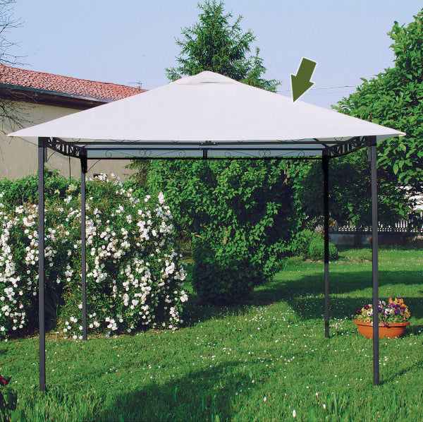 TELO RICAMBIO GAZEBO STYLE 180GR/MQ BIANCO