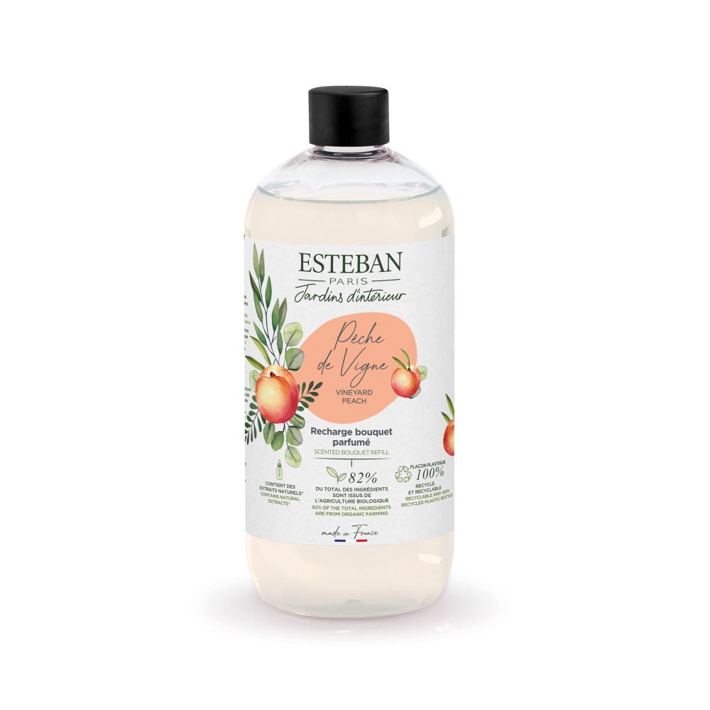 RICARICA DIFFUSORE A BASTONCINO 500 ML PECHE DE VIGNE