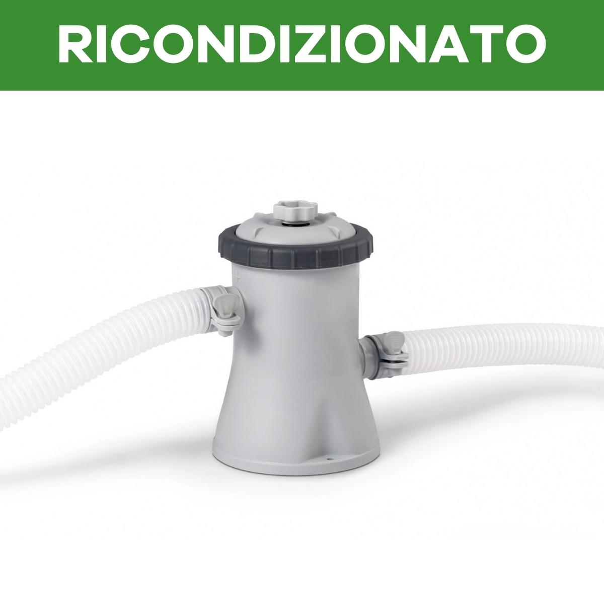 RICONDIZIONATO - POMPA FILTRO A CARTUCCIA KRYSTAL CLEAR, 1250 L/H 28602