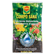 TERRICCIO UNIVERSALE COMPO SANA CON RISERVA D'ACQUA 20LT