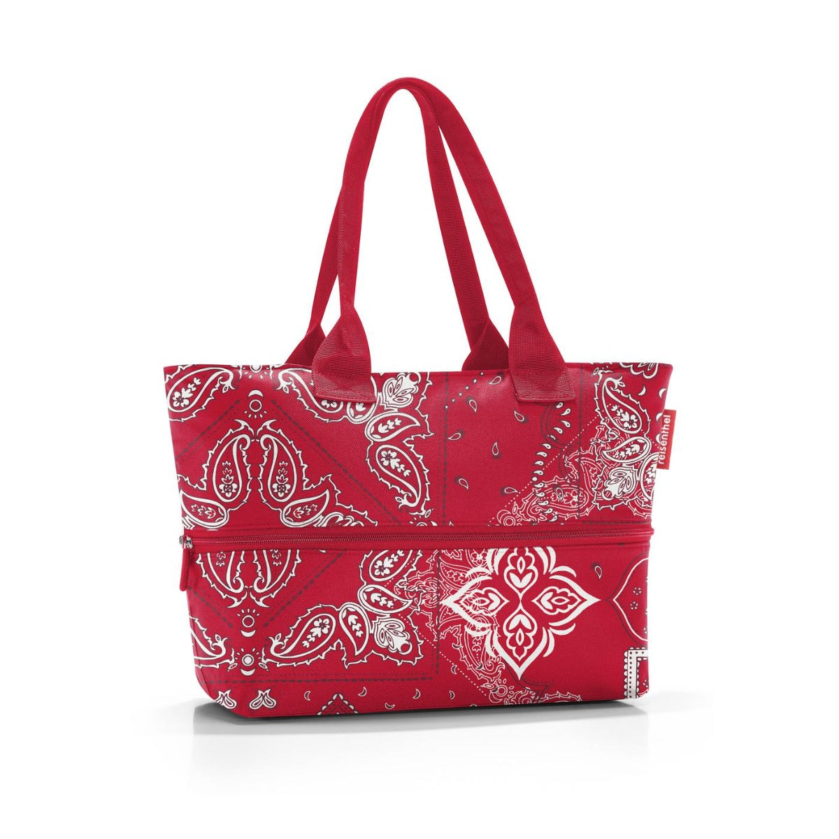 BORSA SHOPPER E1 BANDANA RED