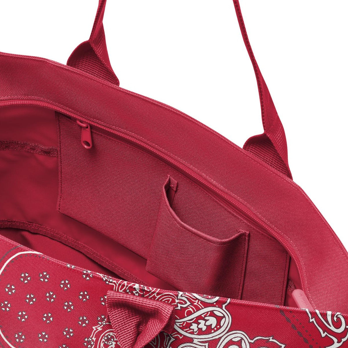BORSA SHOPPER E1 BANDANA RED