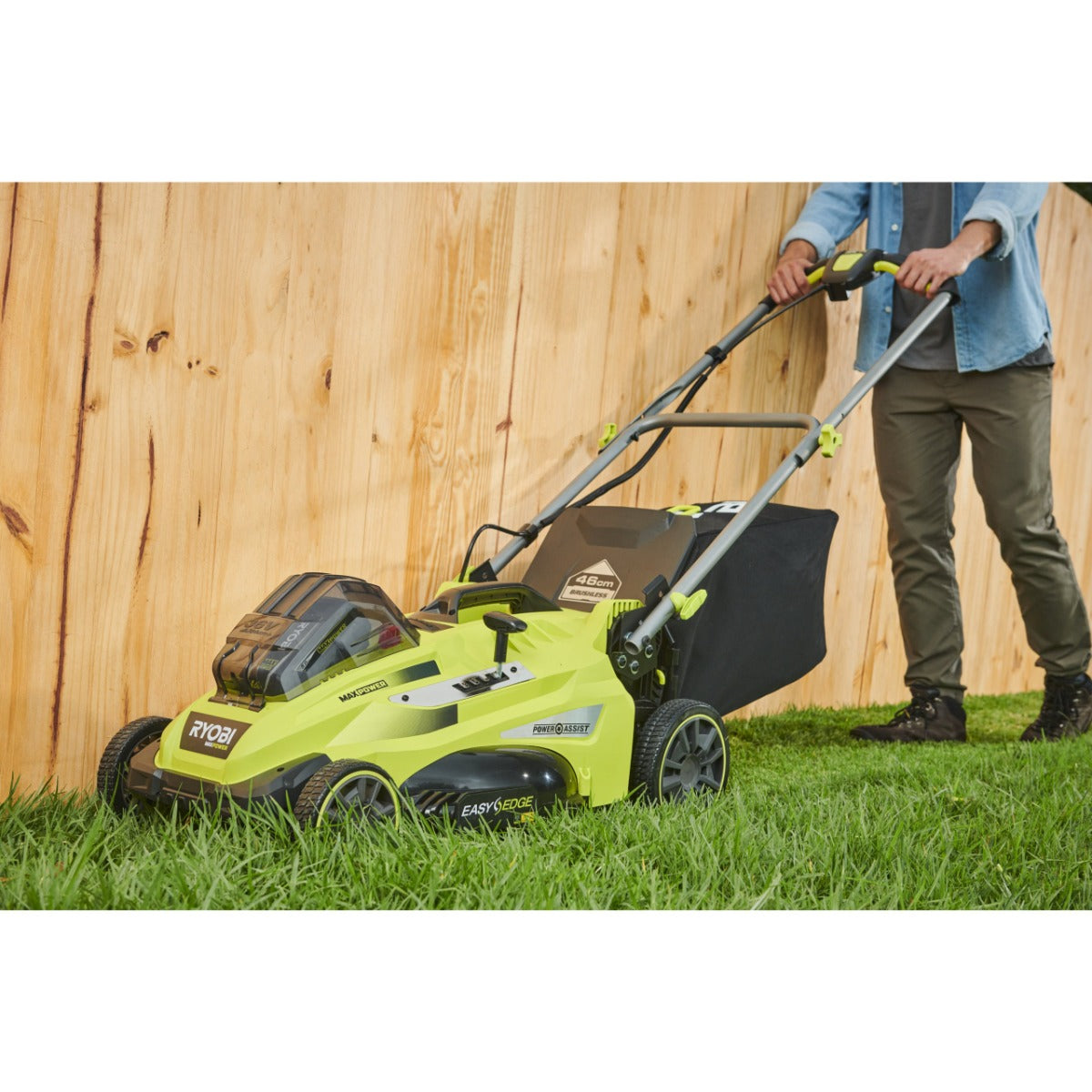 TOSAERBA A BATTERIA BRUSHLESS CON MOVENZA ASSISTITA 36V (1X 5.0AH) TAGLIO 46CM