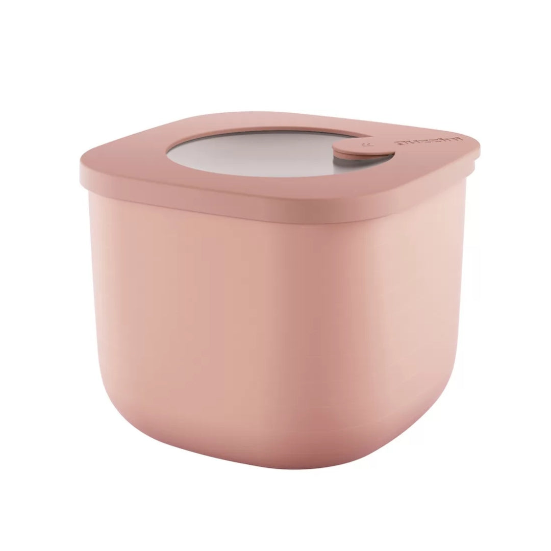 CONTENITORE ERMETICO 750CC "STORE&MORE BIO" PER FRIGO/FREEZER/FORNO A MICROONDE ROSA