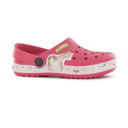 CIABATTE SABOT DA BAMBINA TG.28/29 ROSE FARMER
