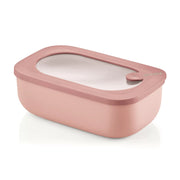 CONTENITORE ERMETICO RETTANGOLARE 900 CC "STORE&MORE BIO" ROSA