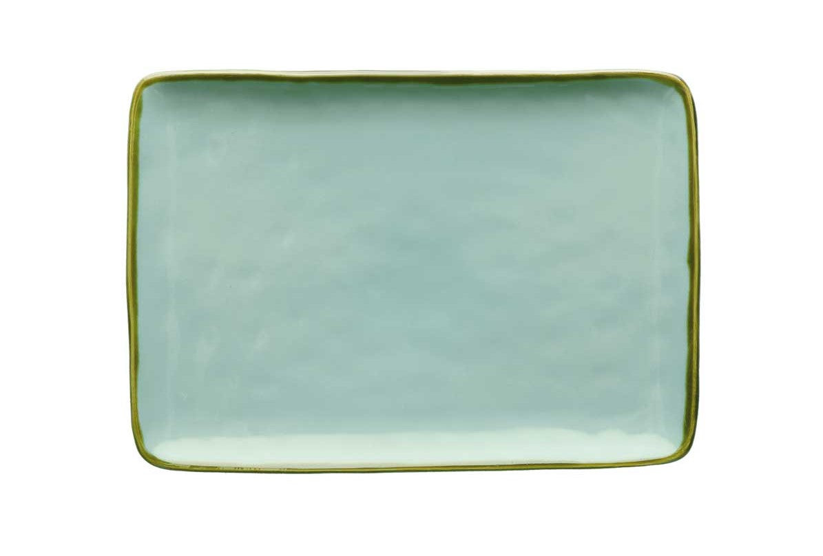 VASSOIO RETTANGOLARE 27X19CM LINEA ”CONCERTO” TÈ VERDE