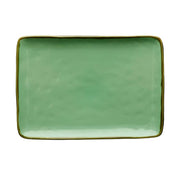 VASSOIO RETTANGOLARE 20X13CM LINEA ”CONCERTO” TÈ VERDE