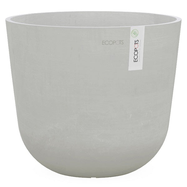 VASO ROTONDO OSLO GRIGIO CHIARO D 25XH21,8CM